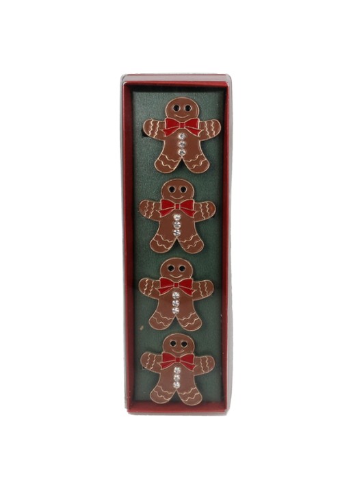 Kersten Gingerbread servetring set van 4