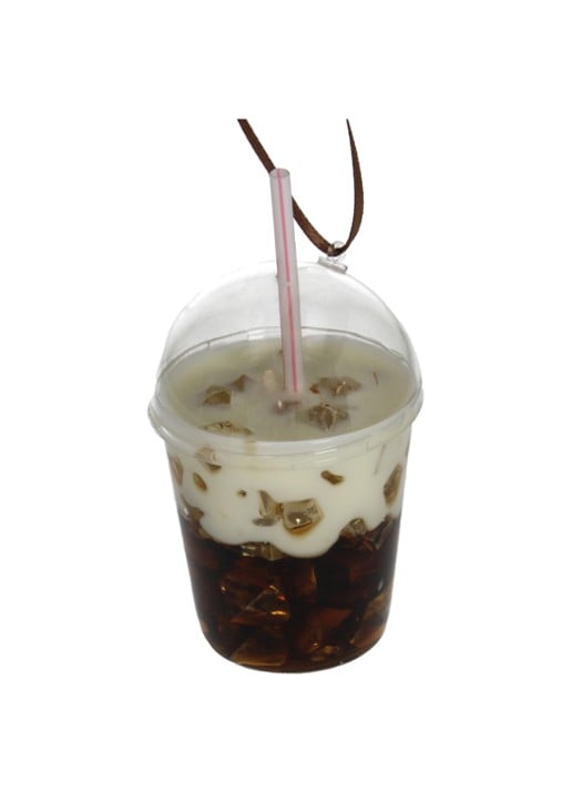 Kersten IJs Koffie kersthanger 10 cm