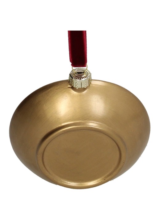 Kersten Kreeft kersthanger 8,5 cm - achterkant 3 rood