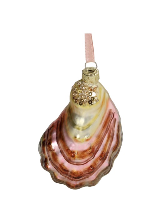 Kersten Oester kersthanger 10,8 cm - achterkant 3 goud
