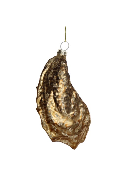 Kersten Oester kersthanger 14 cm - achterkant goud