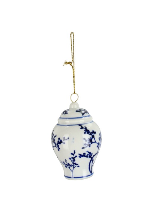 Kersten Porseleinen Pot kersthanger 8 cm