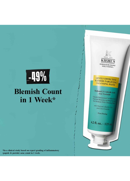 Kiehl's Gently Effective Blemish-Treating Cleansing Paste - gezichtsreiniger - detail 5 undefined