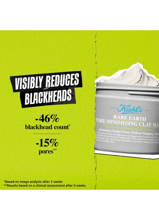 Kiehl's Rare Earth Zuiverend Kleimasker - detail 3 beige