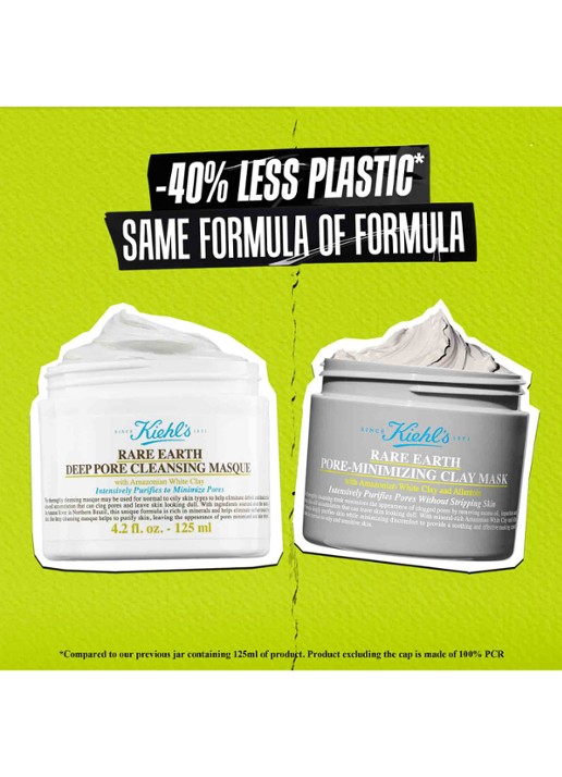 Kiehl's Rare Earth Zuiverend Kleimasker - detail 4 beige