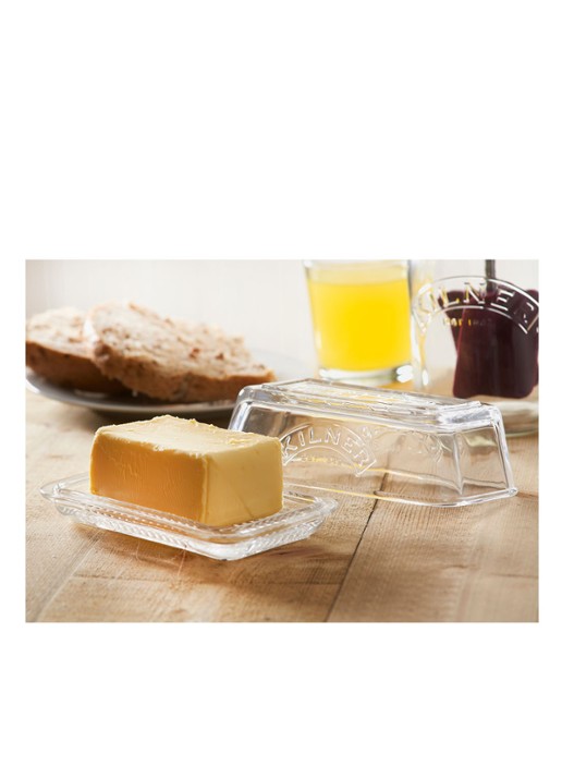 Kilner Botervloot van glas - detail transparant