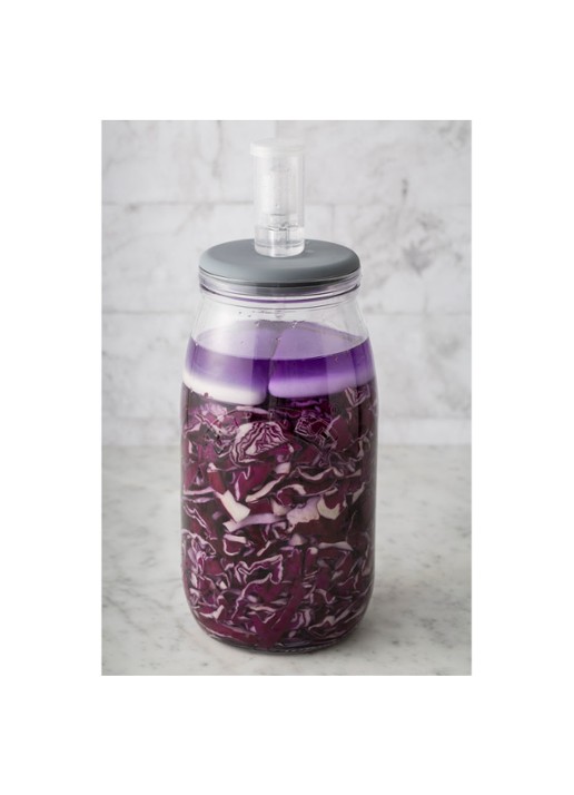 Kilner Fermentatie weckpot 3 liter - voorkant 3 transparant