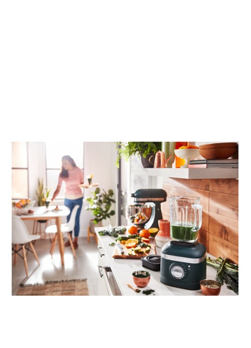 KitchenAid Artisan blender 1,4 liter K400 - Pebbles Palm - voorkant 2 donkergroen
