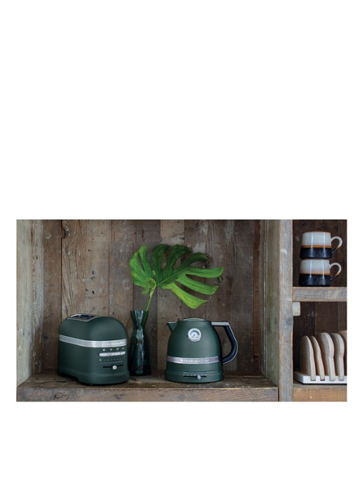 KitchenAid Artisan broodrooster 2-slots 5KMT2204 - Pebbled Palm - detail 3 donkergroen