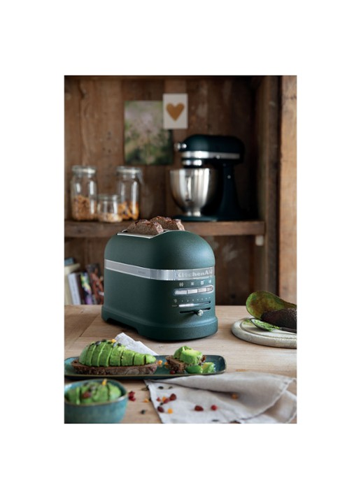 KitchenAid Artisan broodrooster 2-slots 5KMT2204 - Pebbled Palm - voorkant 7 donkergroen