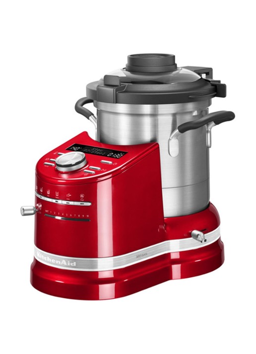 KitchenAid Artisan Cooking Processor 5KCF0104 - Keizerrood - voorkant steenrood