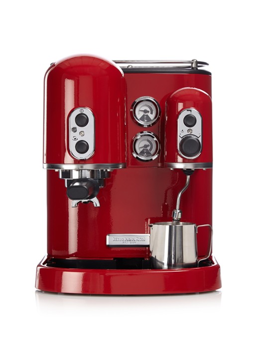 KitchenAid Artisan espressomachine 5KES100 - Keizerrood - voorkant rood