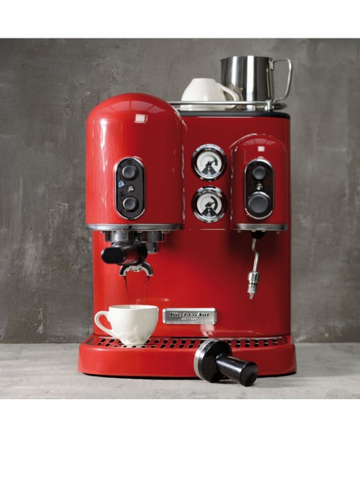 KitchenAid Artisan espressomachine 5KES100 - Keizerrood - voorkant 2 rood