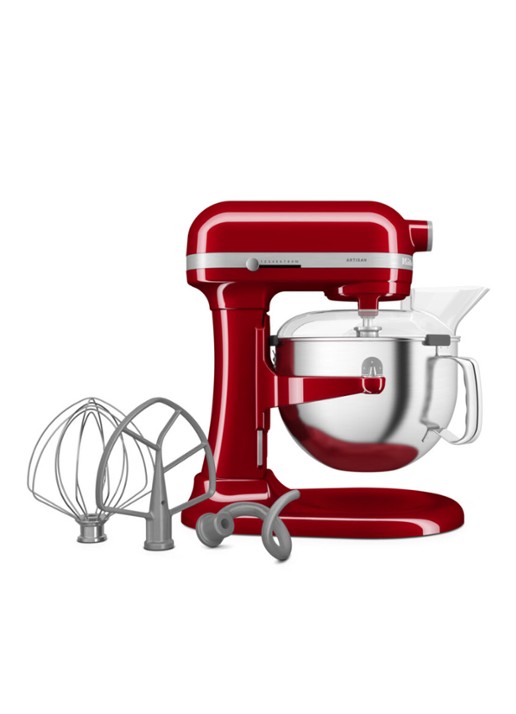 KitchenAid Artisan keukenmachine met in de hoogte verstelbare kom 5,6 liter - detail 2 keizerrood