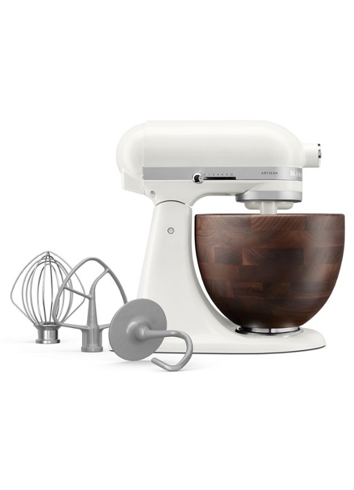 KitchenAid Artisan keukenmachine met kantelbare kop 4,3 liter 5KSM156WBEPL - detail 2 wit