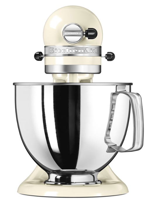 KitchenAid Artisan keukenmachine met kantelbare kop 4,8 liter 5KSM125EAC - Amandelwit - detail 2 amandelwit