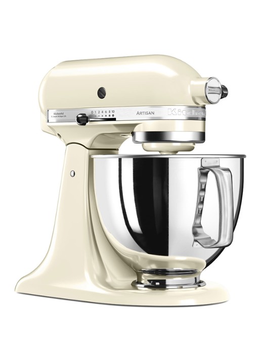KitchenAid Artisan keukenmachine met kantelbare kop 4,8 liter 5KSM125EAC - Amandelwit - detail 3 amandelwit
