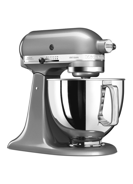 KitchenAid Artisan keukenmachine met kantelbare kop 4,8 liter 5KSM125ECU - Contour Zilver - detail 5 contour zilver