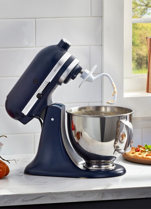 KitchenAid Artisan keukenmachine met kantelbare kop 4,8 liter 5KSM125EIB - Ink Blue - voorkant 6 ink blue