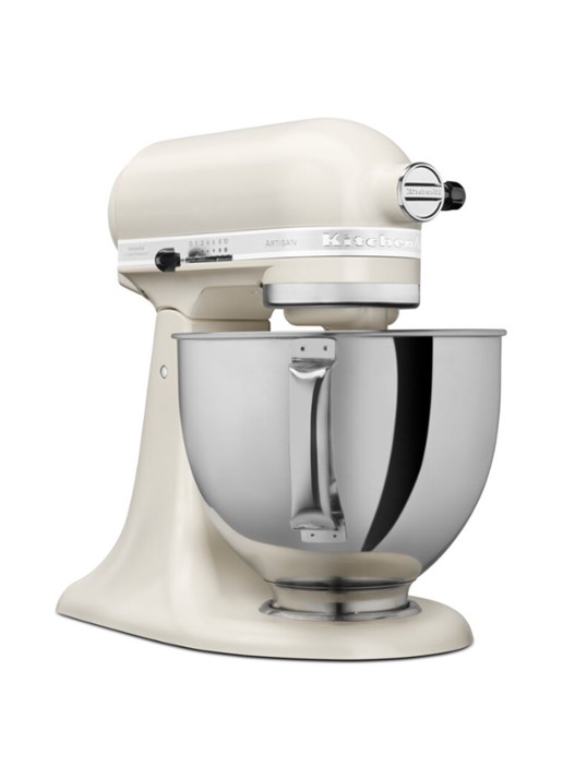 KitchenAid Artisan keukenmachine met kantelbare kop 4,8 liter - 5KSM125EPL - voorkant 4 vanillegeel