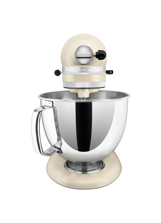 KitchenAid Artisan keukenmachine met kantelbare kop 4,8 liter 5KSM175PSEAC - Amandelwit - detail amandelwit