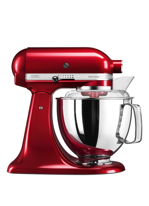 KitchenAid Artisan keukenmachine met kantelbare kop 4,8 liter 5KSM175PSECA - Appelrood