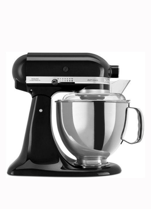 KitchenAid Artisan keukenmachine met kantelbare kop 4,8 liter 5KSM175PSEOB - Onyx Zwart