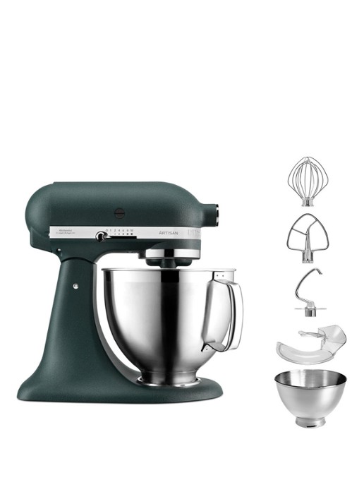 KitchenAid Artisan keukenmachine met kantelbare kop 4,8 liter 5KSM185PSEPP - Palm Green - detail palm green