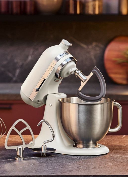 KitchenAid Artisan Plus keukenmachine met kantelbare kop 4,7 liter - detail 4 porcelain white