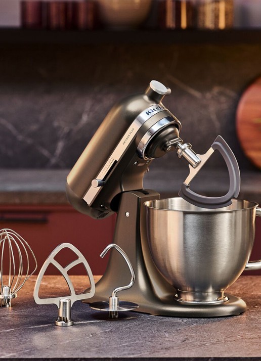 KitchenAid Artisan Plus keukenmachine met kantelbare kop 4,7 liter - detail 2 iron ore