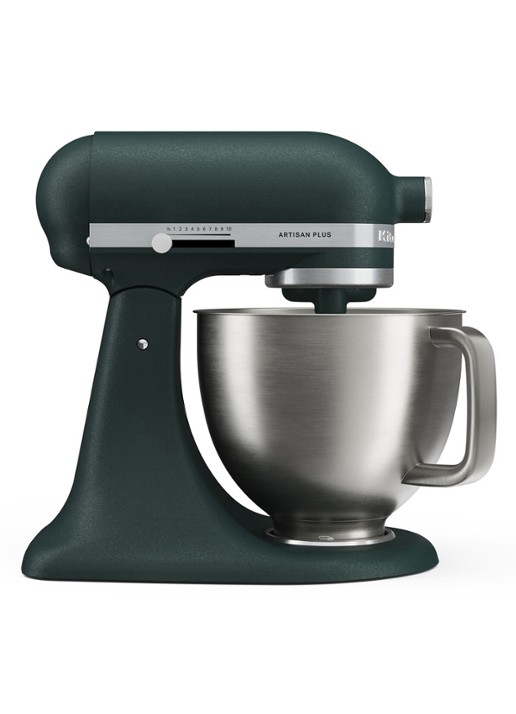 KitchenAid Artisan Plus keukenmachine met kantelbare kop 4,7 liter - voorkant pebbled palm