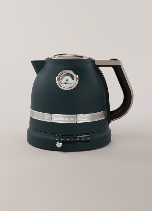 KitchenAid Artisan waterkoker 1,5 liter 5KEK1522 - Pebbled Palm - voorkant 3 donkergroen
