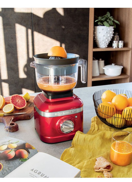 KitchenAid Citruspers opzetstuk 1 liter K4026 voor Artisan blender - voorkant 2 zwart