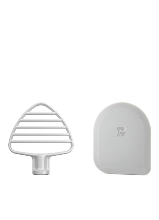 KitchenAid Deegklopper + deegschraper voor keukenmachine 5KSMPB5W - detail 7 wit