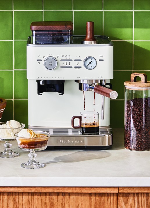 KitchenAid Espresso accessoires set van 3 - voorkant 7 bruin