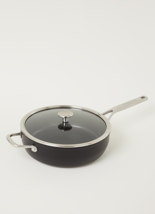KitchenAid Forged hapjespan Ø28 cm - voorkant 2 zwart