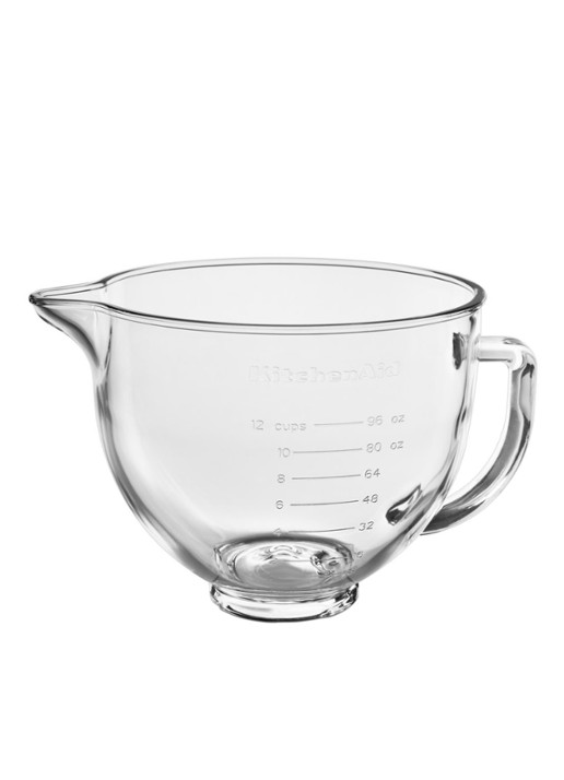 KitchenAid Glazen mengkom 4,7 liter - detail 5 transparant