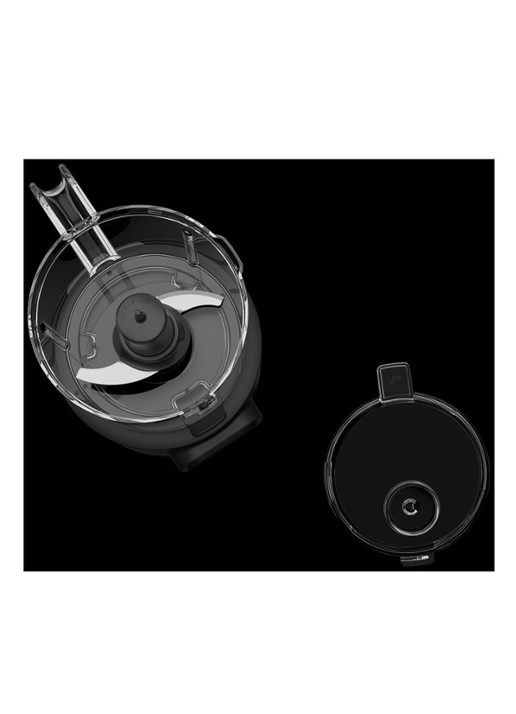 KitchenAid Go draadloze hakmolen 1,18 liter 5KFCR531BM - Zwart - detail zwart