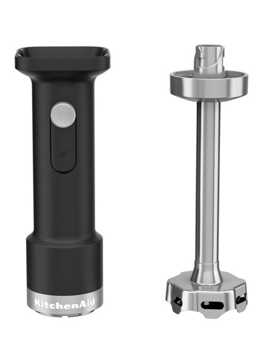 KitchenAid Go draadloze staafmixer 5KHBRV75BM - voorkant 3 zwart