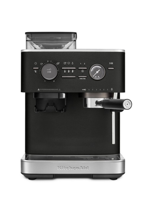 KitchenAid Halfautomatische espressomachine met koffiemolen - detail 5 zwart