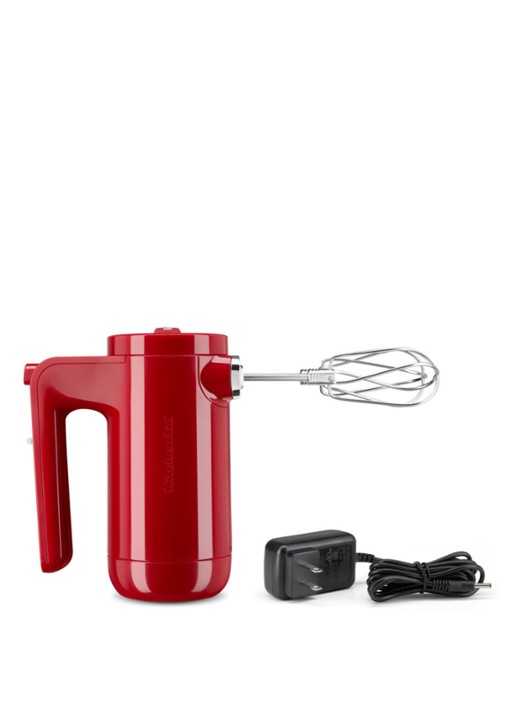 KitchenAid Handmixer 5KHMB732 - Keizerrood - detail 3 steenrood