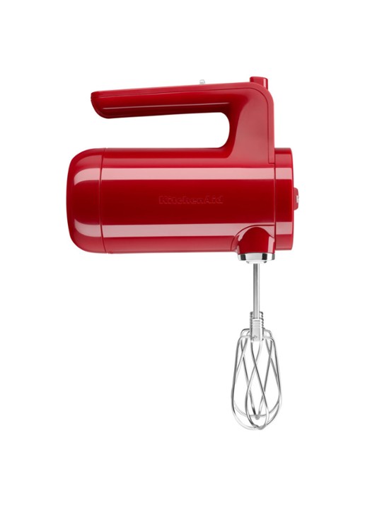 KitchenAid Handmixer 5KHMB732 - Keizerrood - voorkant steenrood
