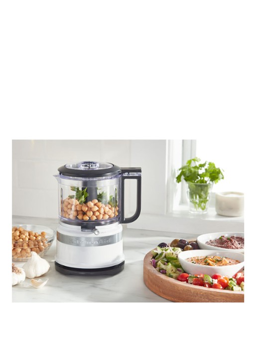 KitchenAid Mini hakmolen 830 ml 5KFC3516 - Wit - voorkant 7 wit