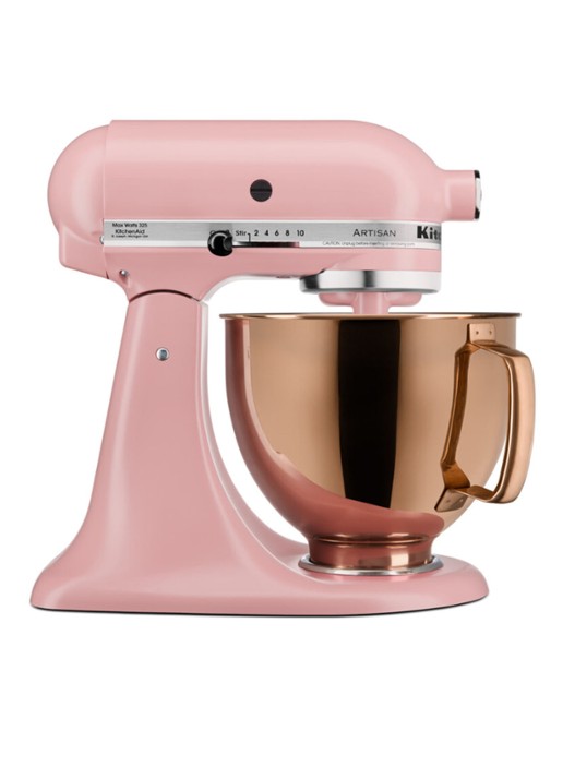 KitchenAid Radiant keukenmachine kom 4,8 liter - voorkant 2 roségoud