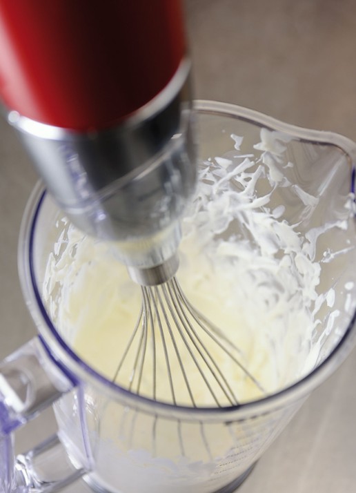 KitchenAid Staafmixer 5KHB2571 - Keizerrood - voorkant 2 steenrood