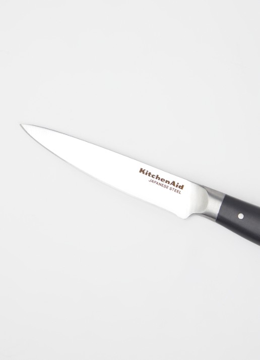 KitchenAid Utility keukenmes 23 cm  - voorkant 2 zwart