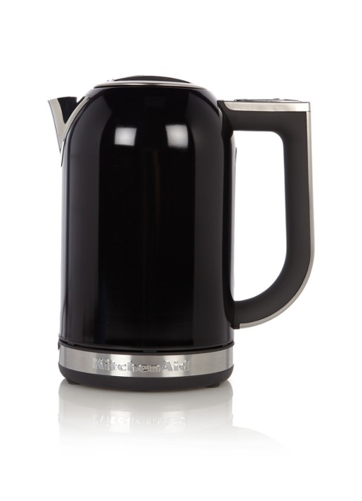 KitchenAid Waterkoker 1,7 liter 5KEK1722EOB - Onyx Zwart - voorkant zwart