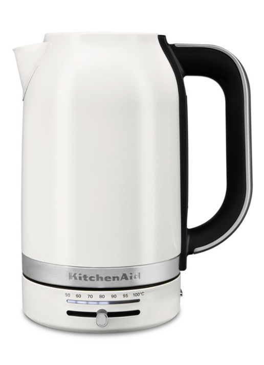 KitchenAid Waterkoker met temperatuurregeling 1,7 liter - achterkant wit