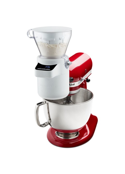 KitchenAid Zeef met weegschaal voor keukenmachine 5KSMSFTA - detail 3 wit