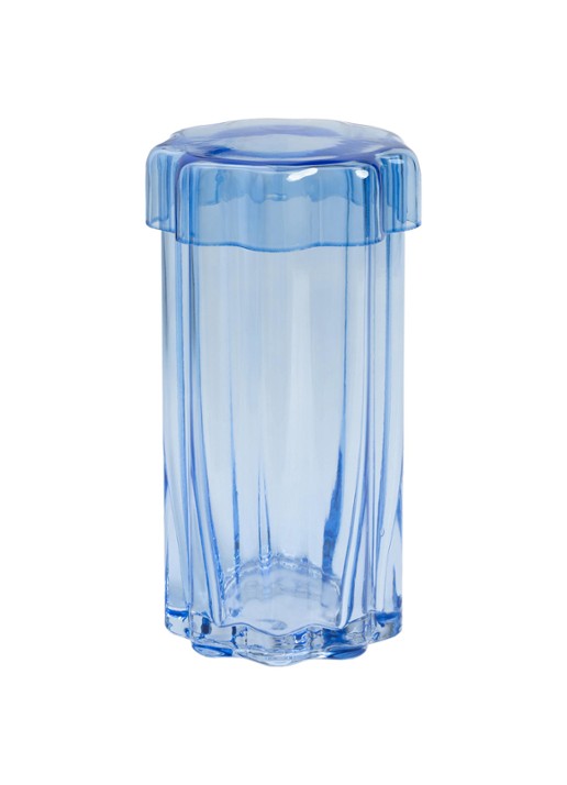 &klevering Astral voorraadpot Ø11 cm - voorkant 3 blauw